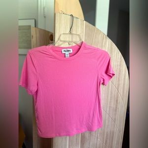 FILORO pink tee shirt size small